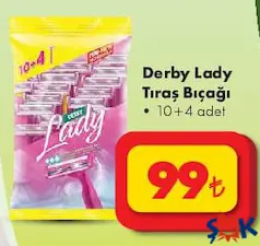 DERBY LADY TIRAŞ BIÇAĞI 14'LÜ indirimli fiyat DERBY LADY TIRAŞ BIÇAĞI 14'LÜ fiyat ve kampanya bilgisi